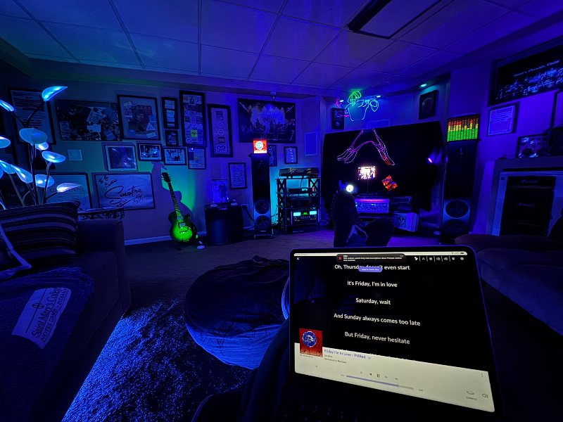 User audio setup
